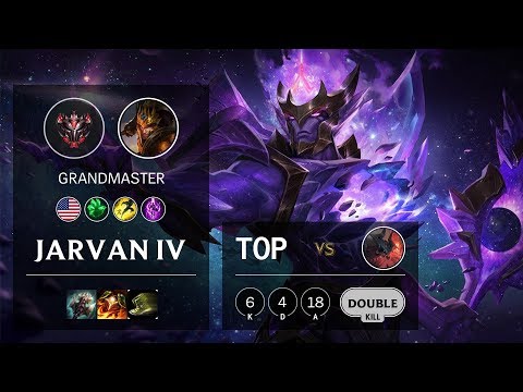 Jarvan IV Top vs Aatrox - NA Grandmaster Patch 10.10