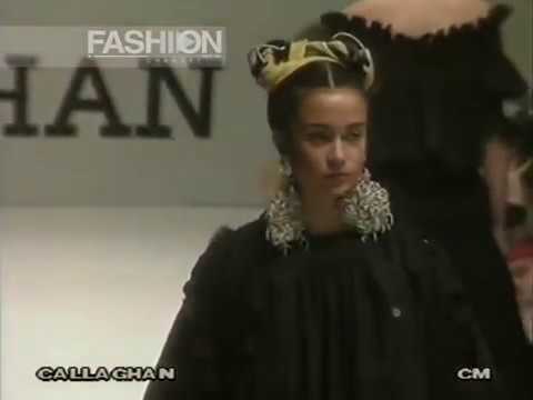 "Callaghan" Spring Summer 1990 Milan pret a porter women by Canale Moda