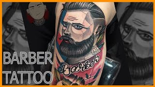 Bộ sưu tập hình xăm tông đơ cắt tóc chất nhất dành cho dân barber