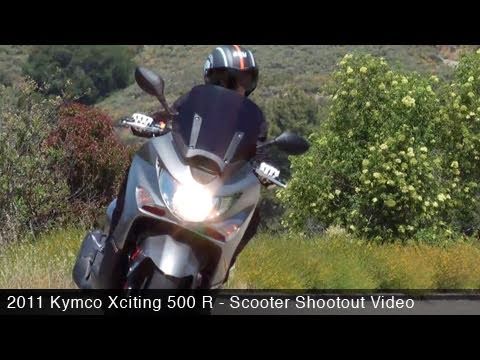 Scooter Shootout:  2011 Kymco Xciting 500 R