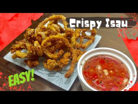 How to Cook Crispy Isaw (Crispy Chicken Intestines) | Easy Recipe