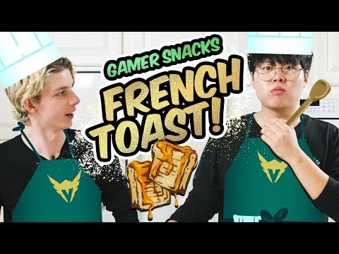 EZ French Toast Recipe - Gamer Snacks with Pros Agilities and Kariv
