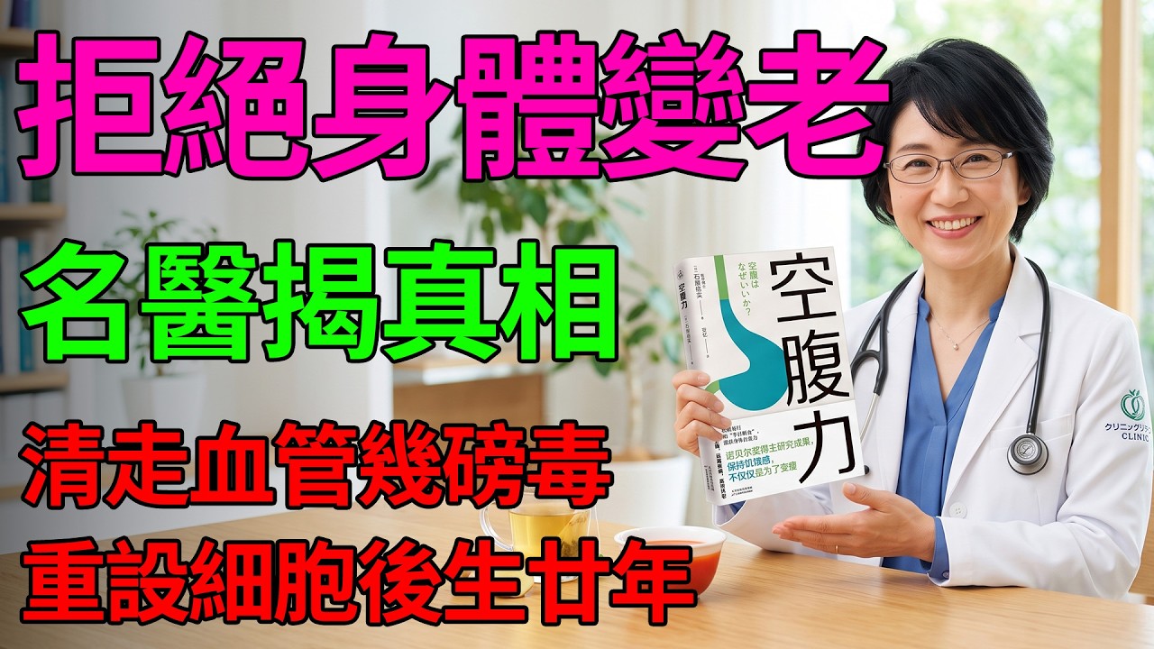 唔使絕食都可以排毒？一杯生薑紅茶，徹底喚醒你身體嘅神級自癒力！💥#168斷食 #空腹力 #生薑紅茶 #日本名醫 #細胞自噬 #健康養生 #排毒瘦身 #抗衰老 #長壽基因