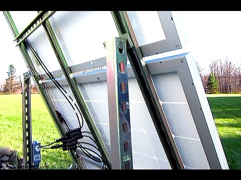 DIY Solar Panel System - 300 Watts Off Grid Ground Mount - Christian Dude