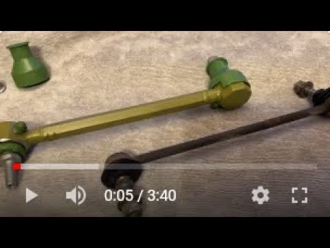 Mevotech (TTX) Stabilizer Bar vs OEM Comparison
