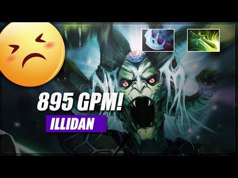Illidan Medusa 895 gpm! | Dota Insane Gameplay