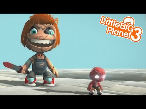 CHUCKY IS AFTER US HELP!!! | LittleBIGPlanet 3 Gameplay (Playstation 4)