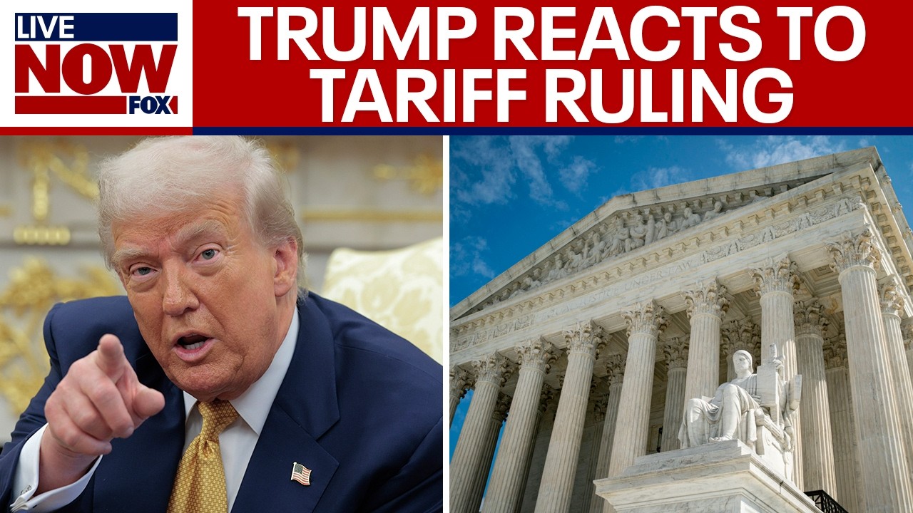 LIVE NOW 1ET: Trump to speak on tariffs decision