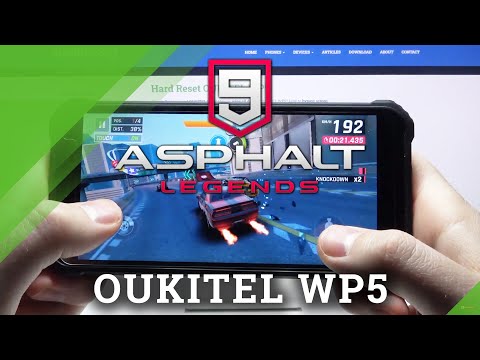Asphalt 9 on Oukitel WP5 - High Graphics Settings & Performance Checkup!