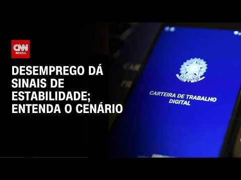 Desemprego no Brasil dá sinais de estabilidade; veja a análise | CNN PRIME TIME