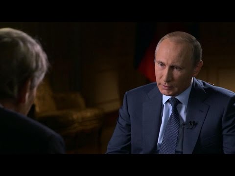 Putin talks ISIS and Syrian President Assad with Charlie Rose