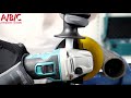 MAKITA KAMPINIS ŠLIFULĖLIS 18V‐125mm 2 x 5.0Ah LI-ION REG. BLDC lagaminas MAKPAC DGA513RTJ