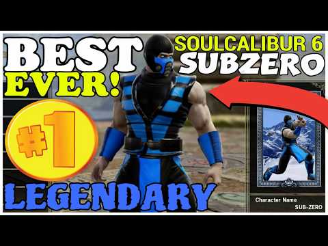 SOULCALIBUR 6: SUBZERO Epic Character Creation