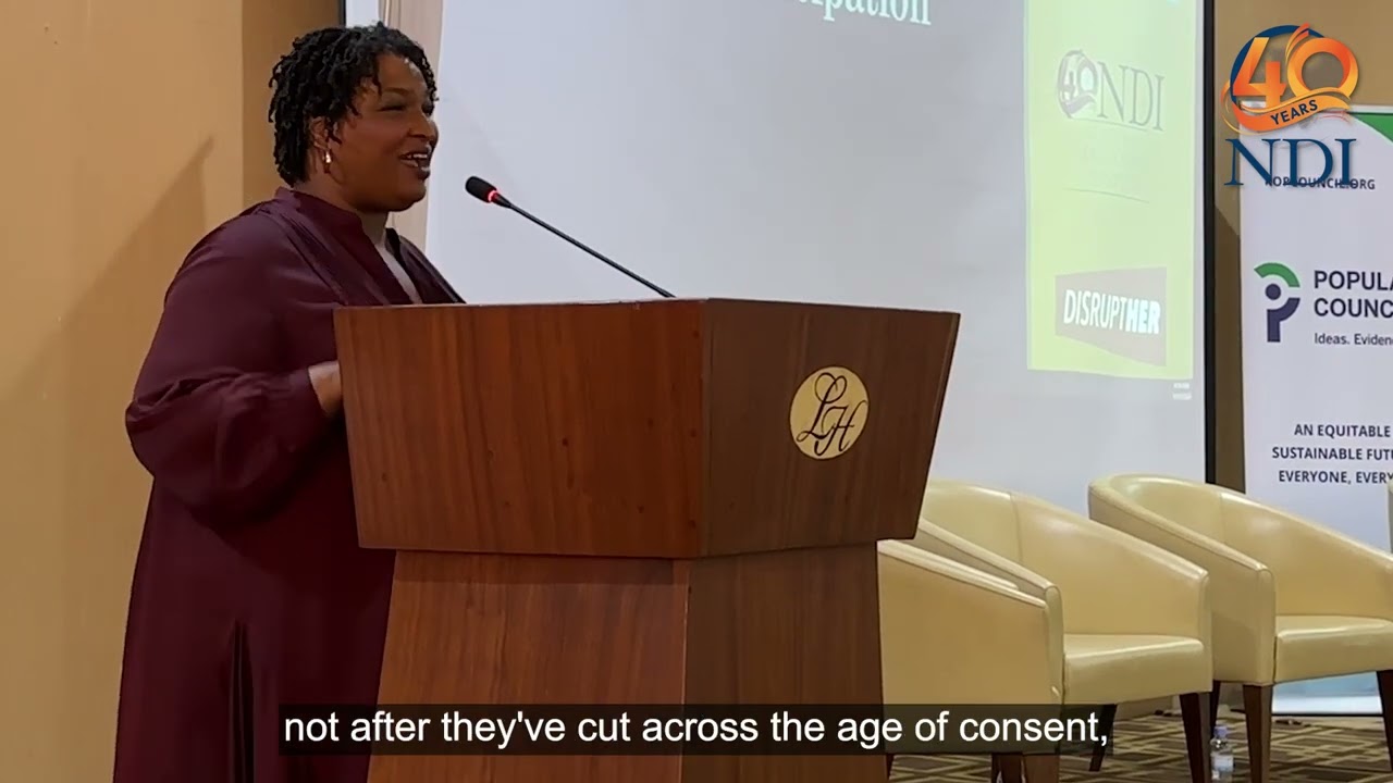NDI Board Member Stacey Abrams on the Value of Investing in Women and Girls’ Education