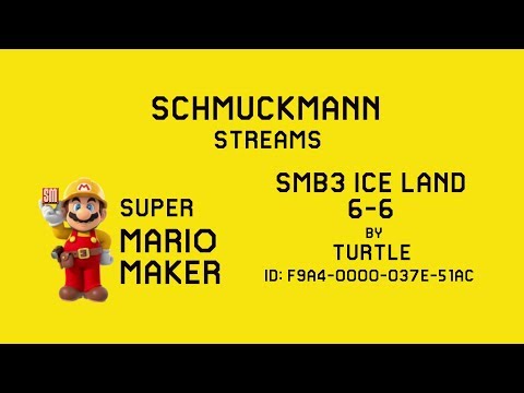 SMB3 Ice Land 6-6 by turtle - Super Mario Maker