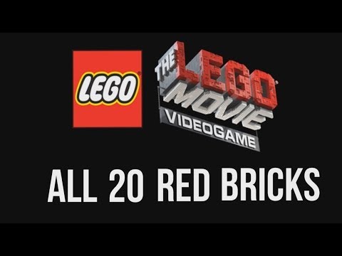 All 20 Red Bricks unlock guide - The LEGO Movie Videogame