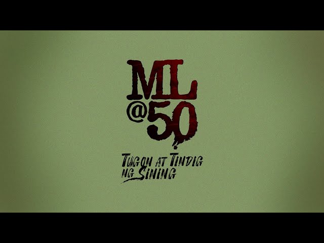 UP Diliman commemorates Martial Law anniversary with ‘Martial Law @ 50 Tugon at Tindig ng Sining’