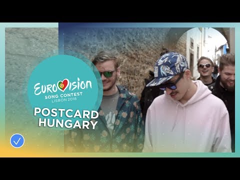 Postcard of AWS from Hungary - Eurovision 2018