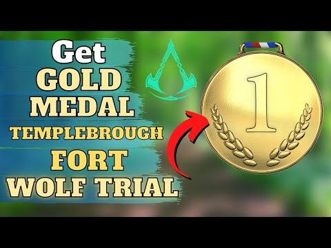 Assassin's Creed Valhalla Templebrough Fort WOLF TRIAL, Gold Medal GUIDE,WOLF CHALLENGE Templebrough