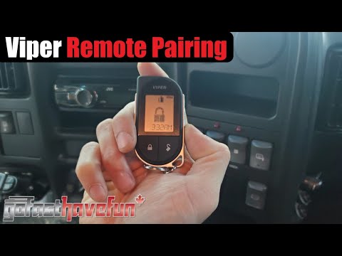 How to Pair / Program a Directed Electronics Viper 2-Way Remote (Key fob) | AnthonyJ350
