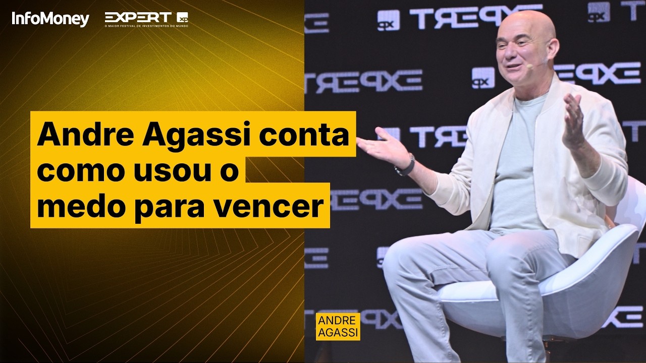 Revelação: Agassi transformou o medo em combustível para reconstruir a vida e seu legado | Expert XP