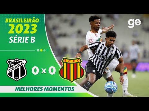 Gols e lances de Ceará x Sampaio Corrêa