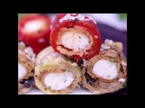 Recette Gaufres aux poivrons grillés et mozzarella