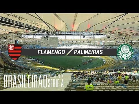 Melhores Momentos - Flamengo 4 x 2 Palmeiras - Brasileirão 2014 - 04/05/2014