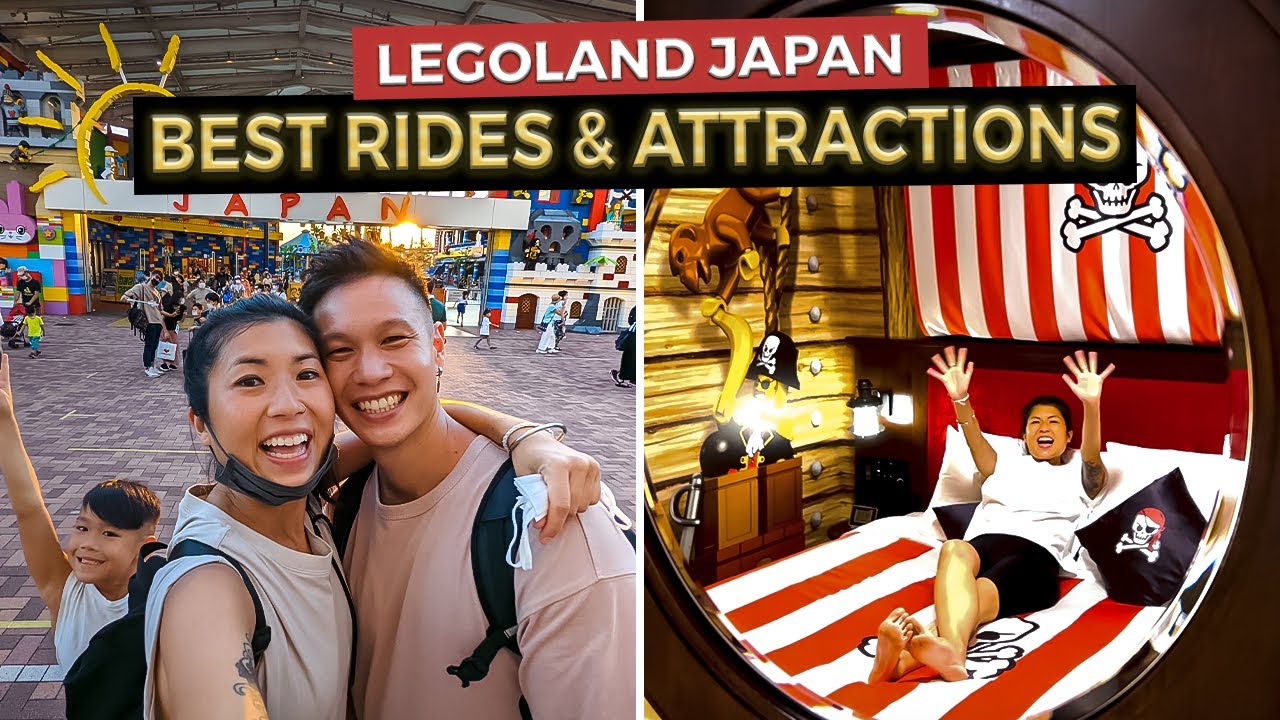 Join a duo as they explore Legoland Japan Resort & Sea Life.