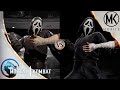 Mortal Kombat 1 Vs MK Mobile GHOSTFACE Every Moves Fatal Blow Side By Side Comparison