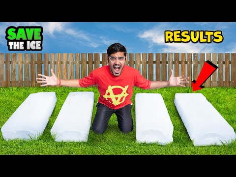 RESULTS- Save The Ice Challenge & Win ₹100000 | किसकी बर्फ बचेगी?