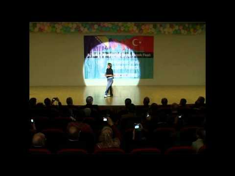 9. Türkçe olimpiyatları Edin Talovic Bosna Hersek Finali Misafir öğrencisi