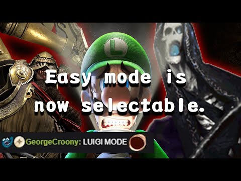 Jerma unlocks "Luigi Mode"