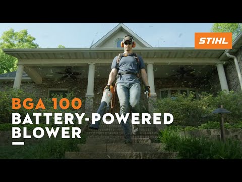 Stihl BGA 100 in Beaver Dam, Wisconsin - Video 1