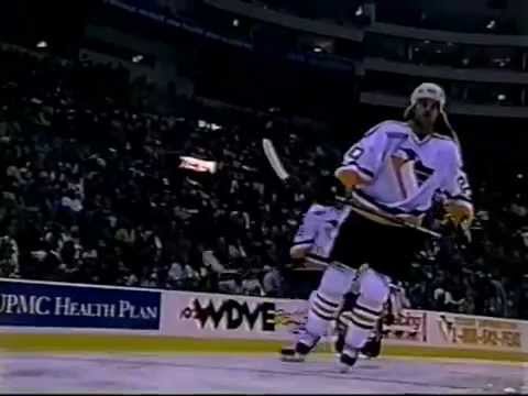 1999-00: Penguins vs. Avalanche (10/08/1999) (Game Intro and Ceremonies)