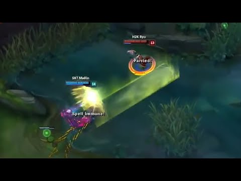 曾经的marin究竟有多恐怖？用剑姬三刀砍翻Ryu，难怪那年mvp不是faker