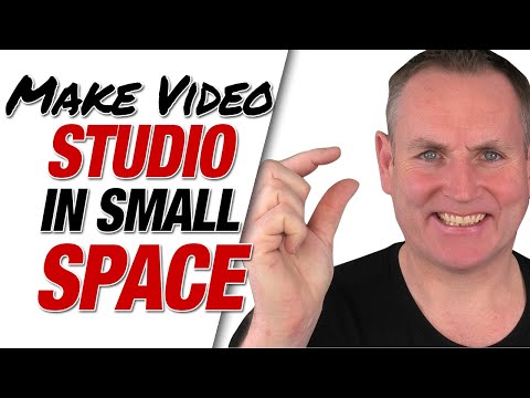 Part of a video titled Create A Studio In Very Small Space - David Walsh - YouTube