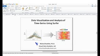 Data Visualization and Analysis of Time Series Data Using Surfer Webinar