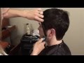 HOW TO CUT Mens Medium Long Hair With Scissors Hair Tutorial