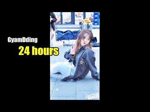 걈띵 (와코, GyamDding) - 24시간이 모자라 (선미) @ 191029 홍대 거리공연 직캠 By SSoLEE