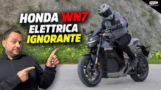Honda WN7, la moto elettrica che strizza l'occhio agli smanettoni