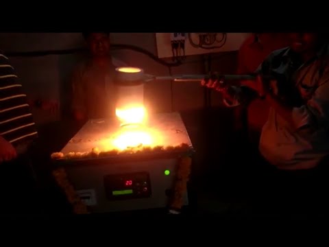 How to melt with induction heat melter