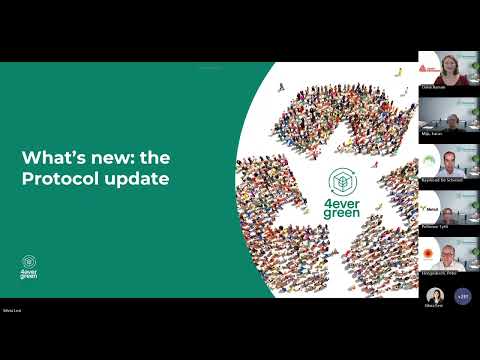 4evergreen web event: The Recyclability Evaluation Protocol