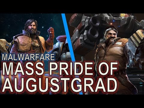 Starcraft II: Level 90 Mengsk - Mass Battlecruisers [Pride of Augustgrad]! and NUKES!!