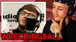 James Arthur covers &quot;Wrecking ball&quot; by Miley Cyrus *REACTION*