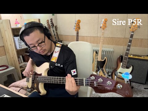 Fender Precision Bass VS Sire Precision Bass Series (P5, P5R)