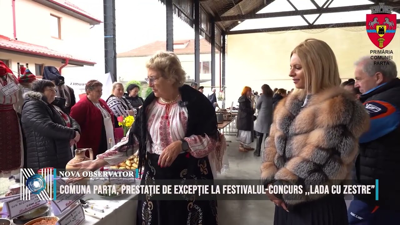 Comuna Parța, prestație de excepție la Festivalul-Concurs ,,Lada cu zestre”