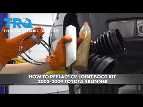 How to Replace CV Joint Boot Kit 2003-2009 Toyota 4Runner