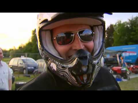 Rappelnde Kisten beim Rasenmäher-Racing