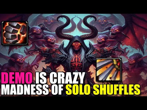 CRAZIEST DEMONOLOGY WARLOCK SOLO SHUFFLES - ABSOLUTE MADNESS